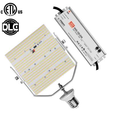 ETL cETL DLC 480V 347V 150W LED Retrofit Kit LED Street Light Commercial Parking Lot Shoebox High Way Lighting 5700K Daylight