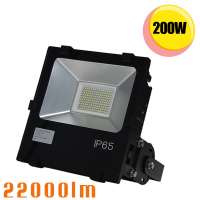 ETL DLC 200 Watt LED Tunnel Light Reflector LED Flood Light Waterproof IP65 Spotlight Wall Outdoor Lighting Warm Cold White