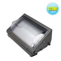 400W Metal Halide/HPS Replacement 120W LED Wall Pack Light 11400Lm Dark Bronze Fixture Light 5 Years Warranty