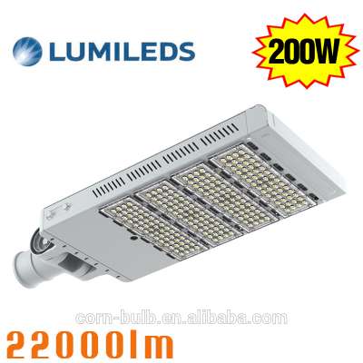 200W LED Modular street light SMD3030 IP65  Parking Lot Area Pole Lighting Street Lamp