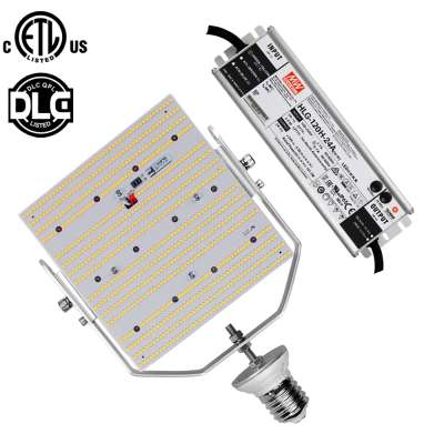 480V 120W LED Shoebox Retrofit Kits E39 5000K Replace 400W MH Tennis Court Light 277V